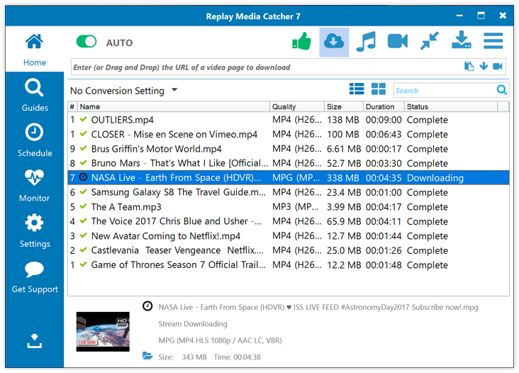 steps on how to use replay media catcher 7 for mp3 music