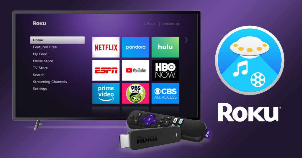 streaming to roku from pc