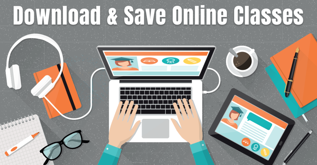 download and save online courses