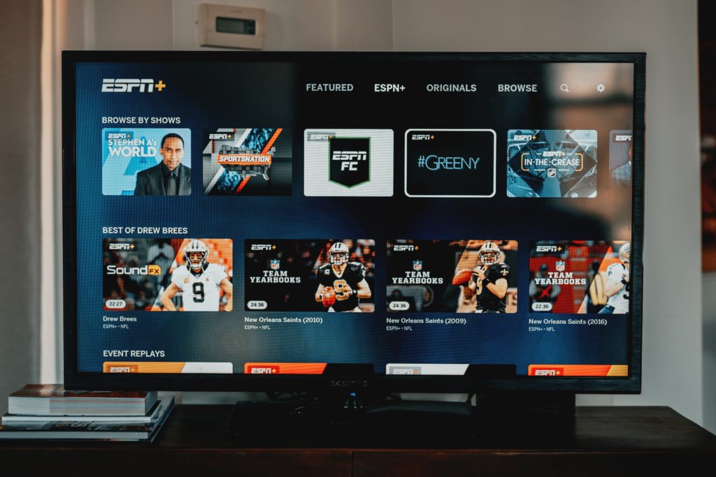 ESPN on a screen - best places to record streaming video